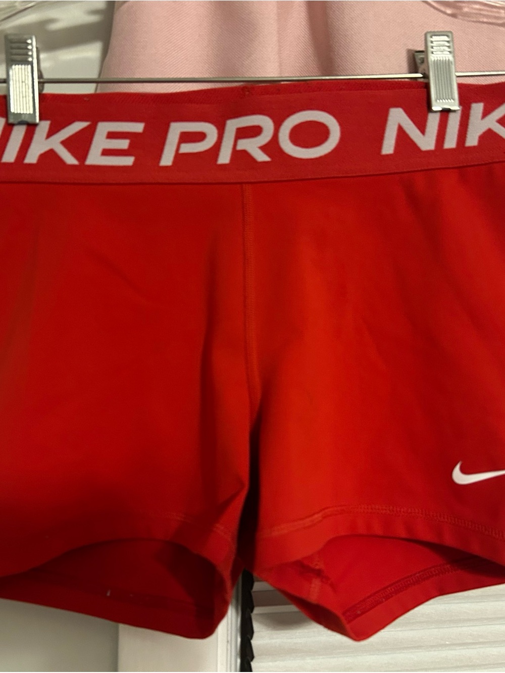 Nike Pro Red Women's Performance Shorts